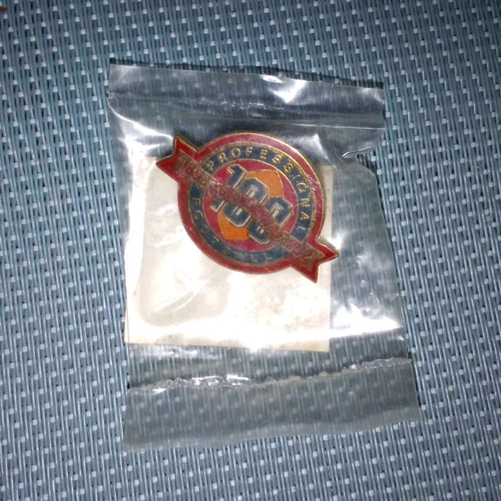 Professional Football 100th Anniversary Centennial 1892 1992 Lapel Pin